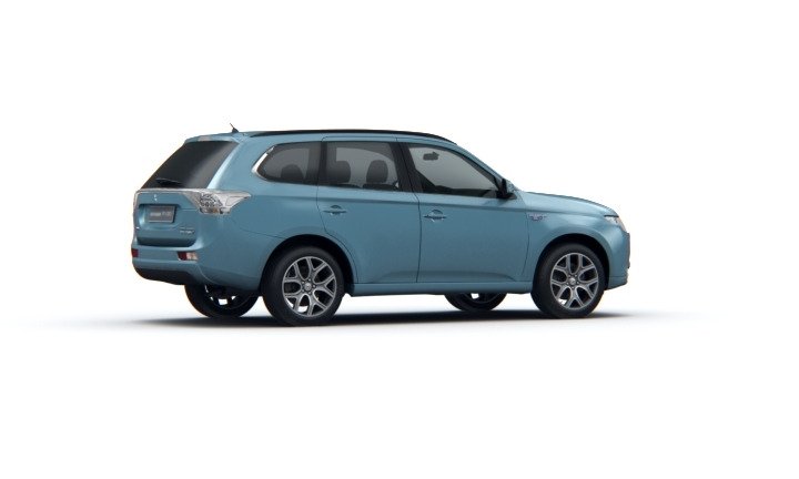 mitsubishi outlander 2023 azul